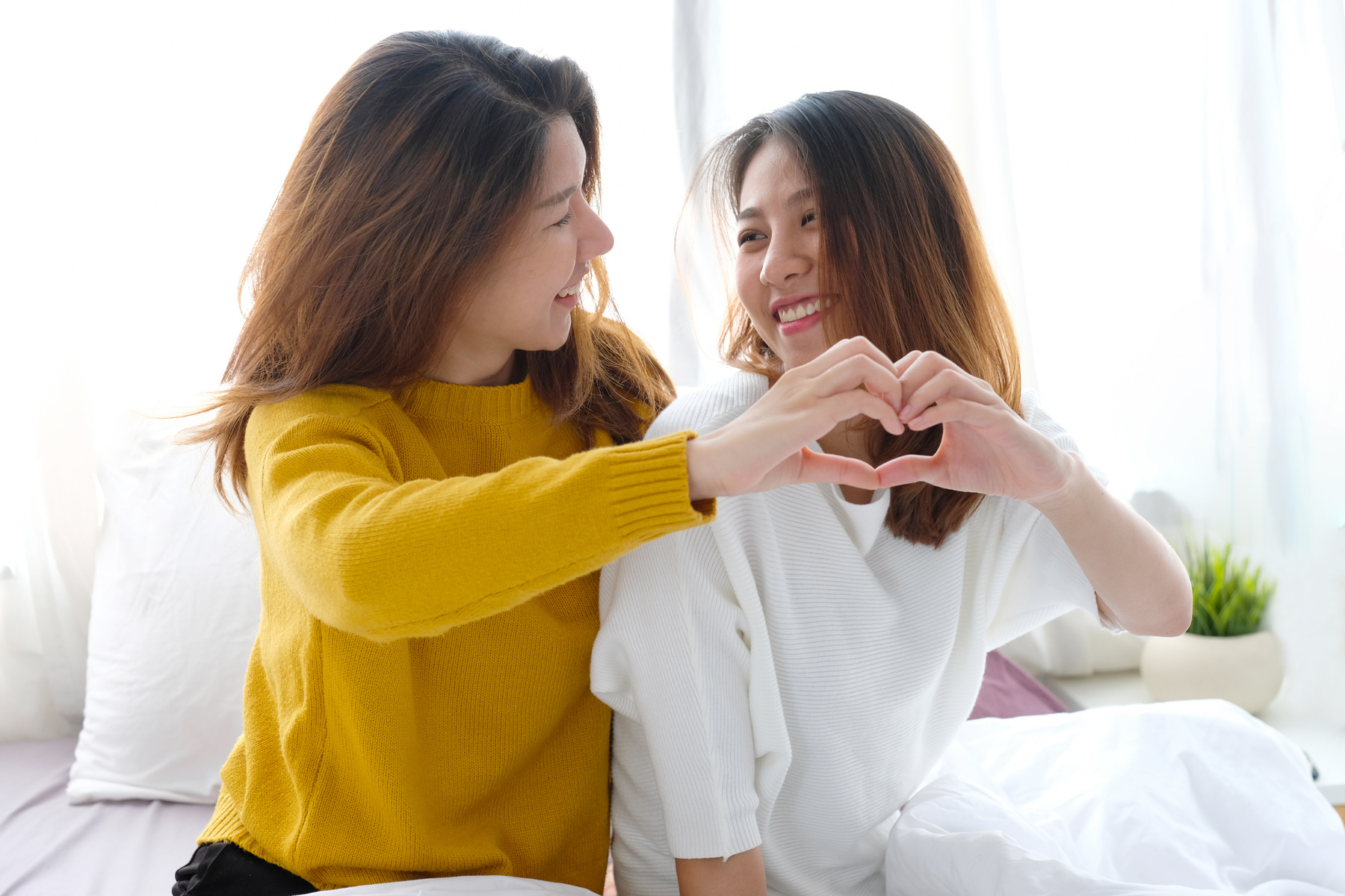 Lesbian Couple in Love